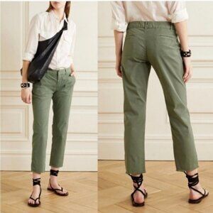 Nili lotan Raw Hem Capri pants